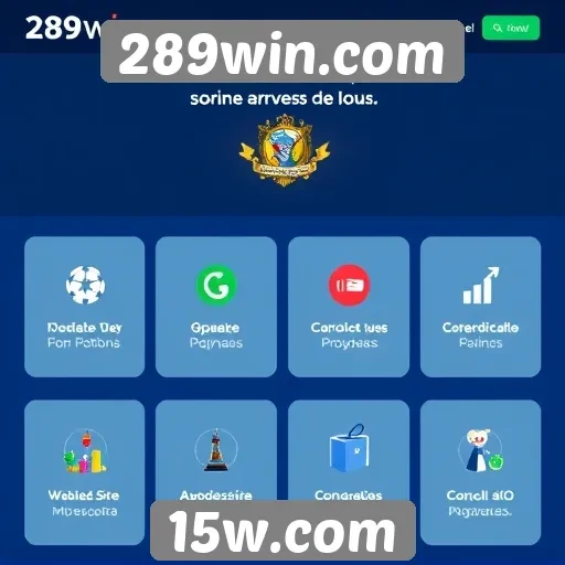 Recursos e funcionalidades do site 289win